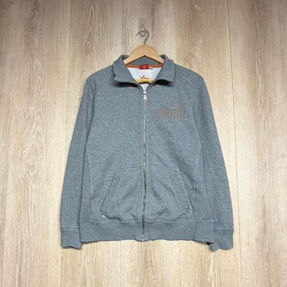 Puma Men's Grey Hoodie